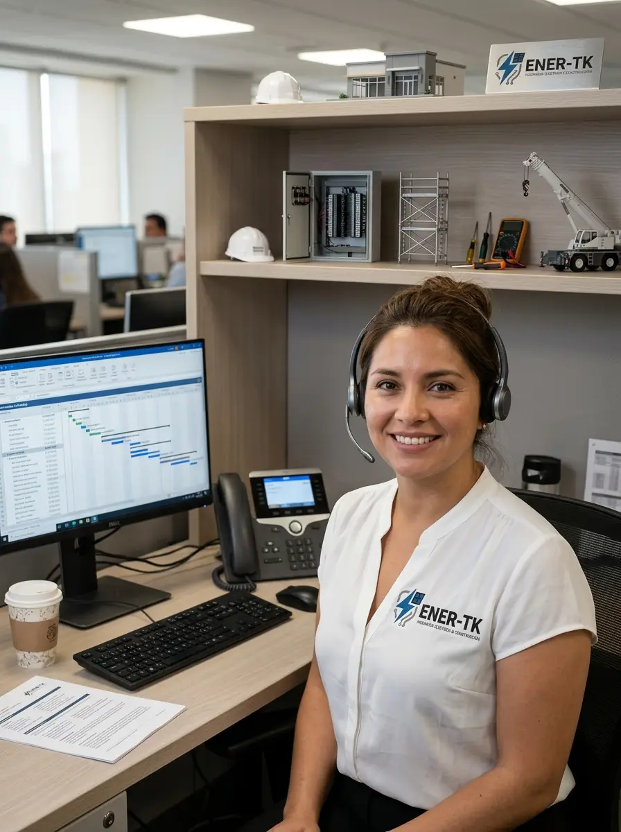 Equipo ENERTK en proyecto de ingeniería